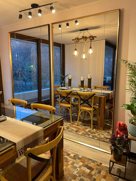 Set 2 espejos Rebeca 120x220cm