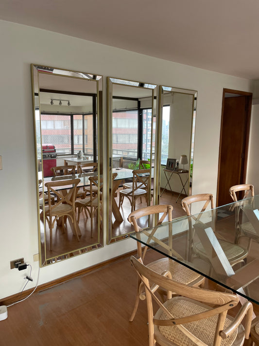 Set 3 Espejos Prisma 70x180cm